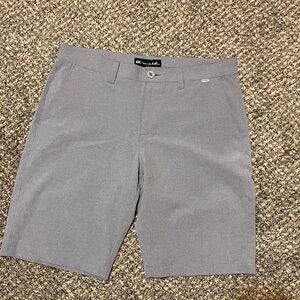 Travis Matthew grey shorts